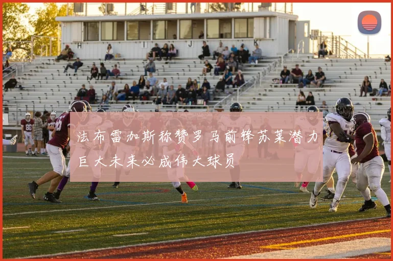 法布雷加斯称赞罗马前锋苏莱潜力巨大未来必成伟大球员